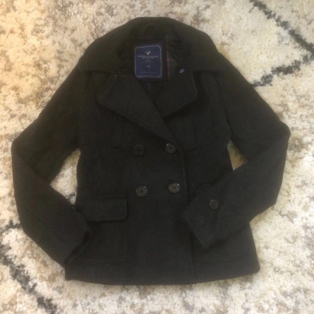 AE wool pea coat